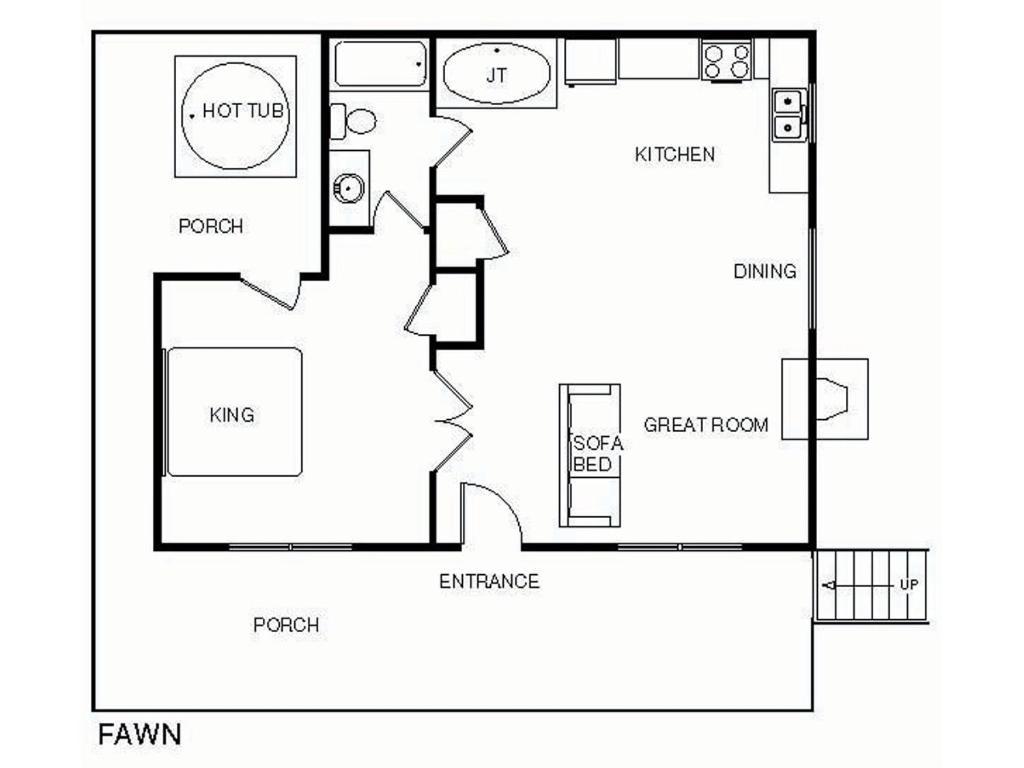 Fawn Cabin Gatlinburg Εξωτερικό φωτογραφία